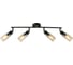 Светильник ESCADA 10172/4 E14х40 Вт Black/Amber 10172/4 Amber 1