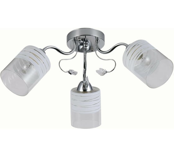 Люстра Rivoli Fabiana 9102-303 3хЕ27 60 Вт модерн, Б0053404