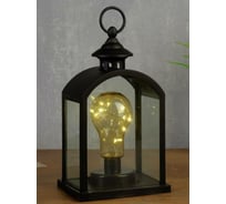Ночник RisaLux "Фонарь малый" LED черный 11x15,5x25,5 см 4543483
