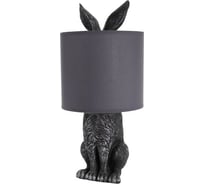 Настольная лампа RisaLux "Зайчик" E27 40Вт серебро 20x20x43,5 см 6257059