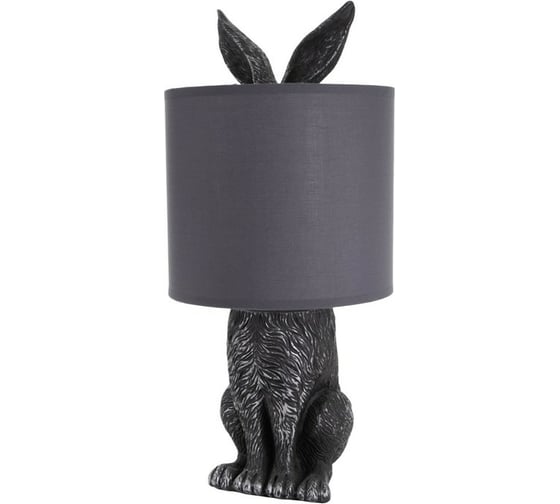 Настольная лампа RisaLux "Зайчик" E27 40Вт серебро 20x20x43,5 см 6257059