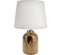 Настольная лампа RisaLux 16586/1 E14 40Вт золото 23x23x33 см 6249050