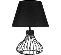 Настольная лампа RisaLux 16785/1 E27 40Вт черный 22,5x22,5x38,5 см 7064391