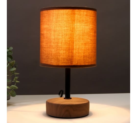 Настольная лампа RisaLux 16771/1GR E14 40Вт 11,5x11,5x27 см 7064372