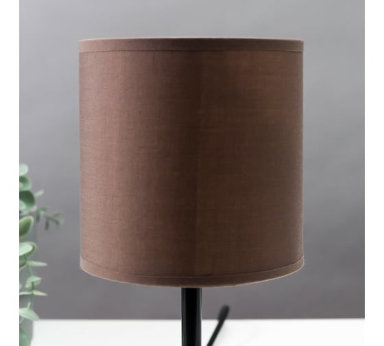 Настольная лампа RisaLux 16771/1GR E14 40Вт 11,5x11,5x27 см 7064372