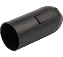 Термостойкий подвесной патрон REXANT пластиковый Е14 черный 11-8843-4