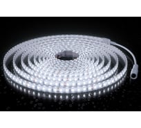 Светодиодная лента Apeyron 24В, 9,6Вт/м, 800лм/м, 6500К, smd2835, 120д/м, IP65, 5м, подложка 8мм / 00-443