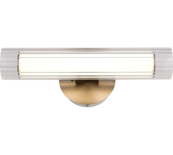 Светильник настенный ST LUCE Никель/Белый, Прозрачный LED 1*7W 3000K/4000K/6000К SL2010.121.01