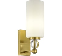 Светильник настенный ST LUCE латунь/белый E27 1*40W SL2003.301.01