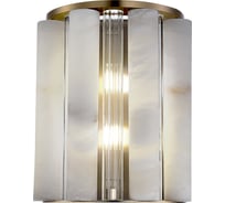 Светильник настенный ST LUCE Бронза, Прозрачный/Белый алебастр G9 2*5W SL1516.301.02