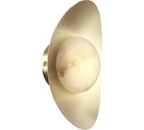 Светильник настенный ST LUCE Золотистый/Алебастр LED 1*7W 3000K SL6229.211.01