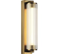 Светильник настенный ST LUCE Латунь/Прозрачный LED 1*8W 4000K SL6224.301.01