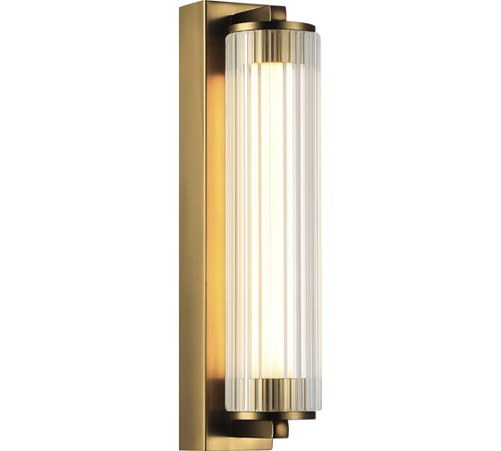 Светильник настенный ST LUCE Латунь/Прозрачный LED 1*8W 4000K SL6224.301.01