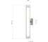 Светильник настенный ST luce ST-Luce Никель/Белый, Прозрачный LED 1х3W 3000K/4000K SL2010.111.01 7
