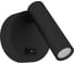 Светильник настенный ST luce ST-Luce Черный/Черный LED 1х5W 3000K ST161.401.05 2