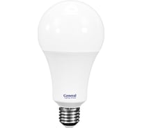 Лампа светодиодная General Lighting Systems E27, 30 Вт, 2170 Лм, GLDEN-WA70-30-230-E27-6000, 10 штук 662208