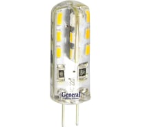 Капсульная светодиодная лампа General Lighting Systems G4, 3 Вт, 115 Лм, 220В, GLDEN-G4-3-S-220-6500 685028