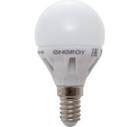 Светодиодная лампа Energy шарик G45-4,5-14WC 4,5W E14 25000ч 3000K теплый белый свет 001945