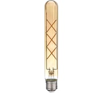 Филаментная светодиодная лампа General Lighting Systems E27, 6 Вт, 550 Лм, GLDEN-T30X-6-230-E27-1800 685004