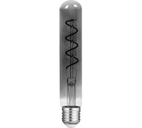 Филаментная светодиодная лампа General Lighting Systems E27, 6 Вт, 400 Лм, GLDEN-T30SS-6-230-E27-180 685007