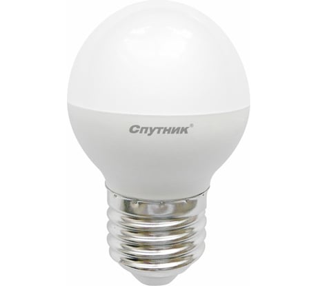 Светодиодная лампа Спутник LED G45 10W/6000K/E27