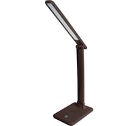 Настольный светильник Ultraflash LED UF-730 С10 коричневый 14178