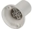 Потолочный прямой патрон Smartbuy пластиковый Е27, белый 10 шт. SBE-LHP-c-E27 3