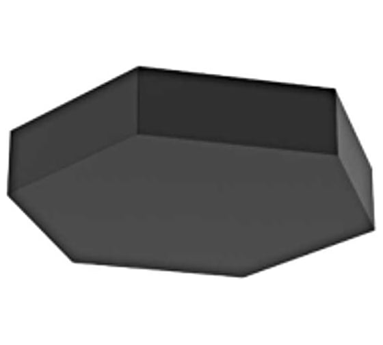 Блок Gexus 520х600 Solid подвесной RAL9005 черный муар VARTON V4-R0-90.0009.GXS-0010 1
