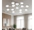Люстра потолочная RITTER AGIO, 800x190мм, 12хGX53, металл, белый, 51461 3 4