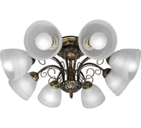 Потолочная люстра ПЕТРАСВЕТ 8 плафонов S2427-8