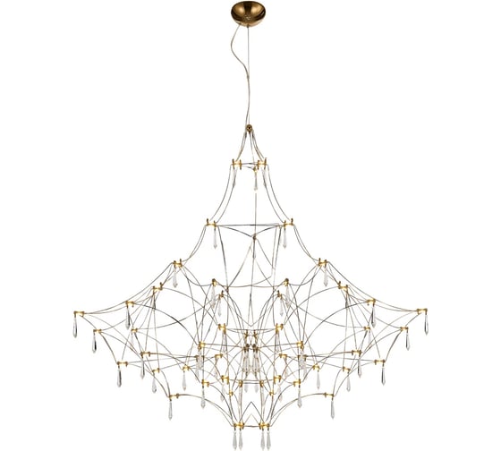 Светильник подвесной ST LUCE ST-Luce Золотистый/Прозрачный LED 114*0,5W 3000K SL6601.213.114