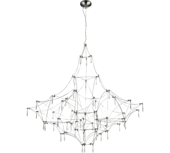 Светильник подвесной ST LUCE ST-Luce Хром/Прозрачный LED 114*0,5W 3000K SL6601.113.114