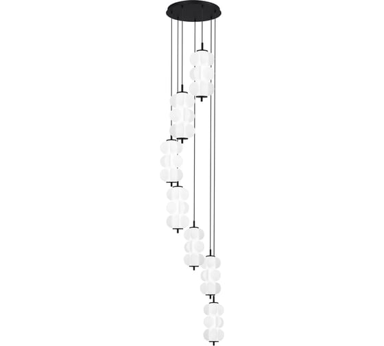 Светильник подвесной ST LUCE ST-Luce Черный/Белый LED 7*8W 3000K SL6121.403.07