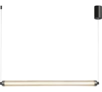Светильник подвесной ST LUCE ST-Luce Черный/Прозрачный LED 1*30W 3000K SL6224.433.01