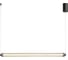 Светильник подвесной ST luce ST-Luce Черный/Прозрачный LED 1х30W 3000K SL6224.433.01 1