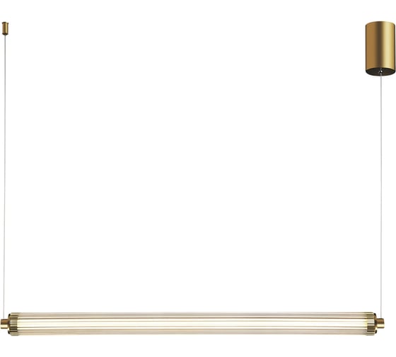 Светильник подвесной ST LUCE ST-Luce Латунь/Прозрачный LED 1*30W 4000K SL6224.313.01