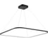 Светильник подвесной ST luce ST-Luce Черный/Белый LED 1х7W 4000K ST610.443.52 1