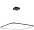Светильник подвесной ST luce ST-Luce Черный/Белый LED 1х7W 4000K ST610.443.52 2