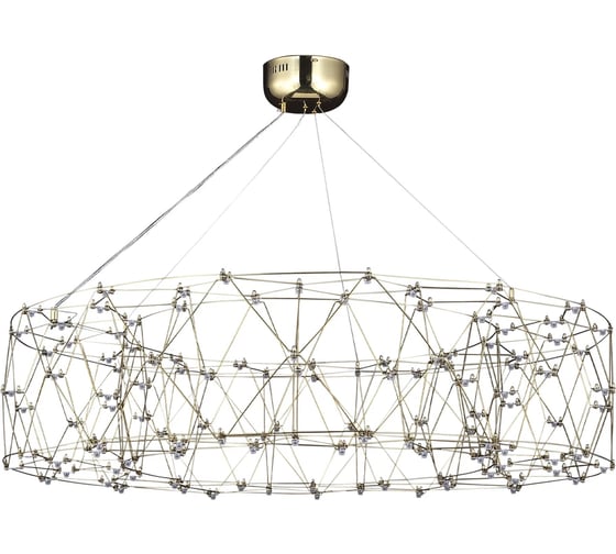 Светильник подвесной ST LUCE ST-Luce Золотистый/Прозрачный LED 1*72W 4000K SL6602.203.72
