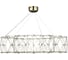 Светильник подвесной ST luce ST-Luce Золотистый/Прозрачный LED 1х72W 4000K SL6602.203.72 6