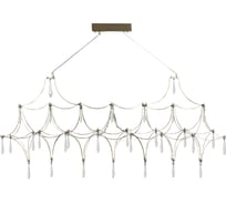 Светильник подвесной ST LUCE ST-Luce Золотистый/Прозрачный LED 1*17W 4000K SL6603.203.17