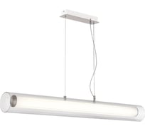 Светильник подвесной ST LUCE ST-Luce Никель/Белый, Прозрачный LED 1*40W 3000K/4000K SL2010.113.01