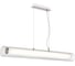 Светильник подвесной ST luce ST-Luce Никель/Белый, Прозрачный LED 1х40W 3000K/4000K SL2010.113.01 1