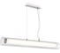 Светильник подвесной ST luce ST-Luce Никель/Белый, Прозрачный LED 1х40W 3000K/4000K SL2010.113.01 2