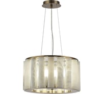Светильник подвесной ST LUCE ST-Luce Бронза, Прозрачный/Белый алебастр E14 6*40W SL1516.303.06