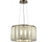Светильник подвесной ST luce ST-Luce Бронза, Прозрачный/Белый алебастр E1х40W SL1516.303.06 2