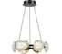 Светильник подвесной ST luce ST-Luce черный/ золотистый / прозрачный LED 1х8W 4000K SL6018.203.48 2
