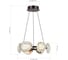 Светильник подвесной ST luce ST-Luce черный/ золотистый / прозрачный LED 1х8W 4000K SL6018.203.48 3