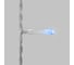 Гирлянда светодиодная Neon-Night Занавес 3х2м 264 LED СИНИЙ прозрачный ПВХ IP44 эффект мерцания 22 нити 12 LED/нить 235-523 3
