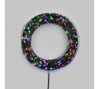 Гирлянда светодиодная Neon-Night Роса с контроллером 100м 1000 LED МУЛЬТИКОЛОР IP20 230В зеленый провод 303-299